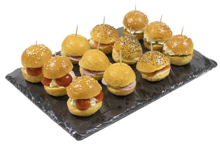 Plateau burgers - 12 pièces